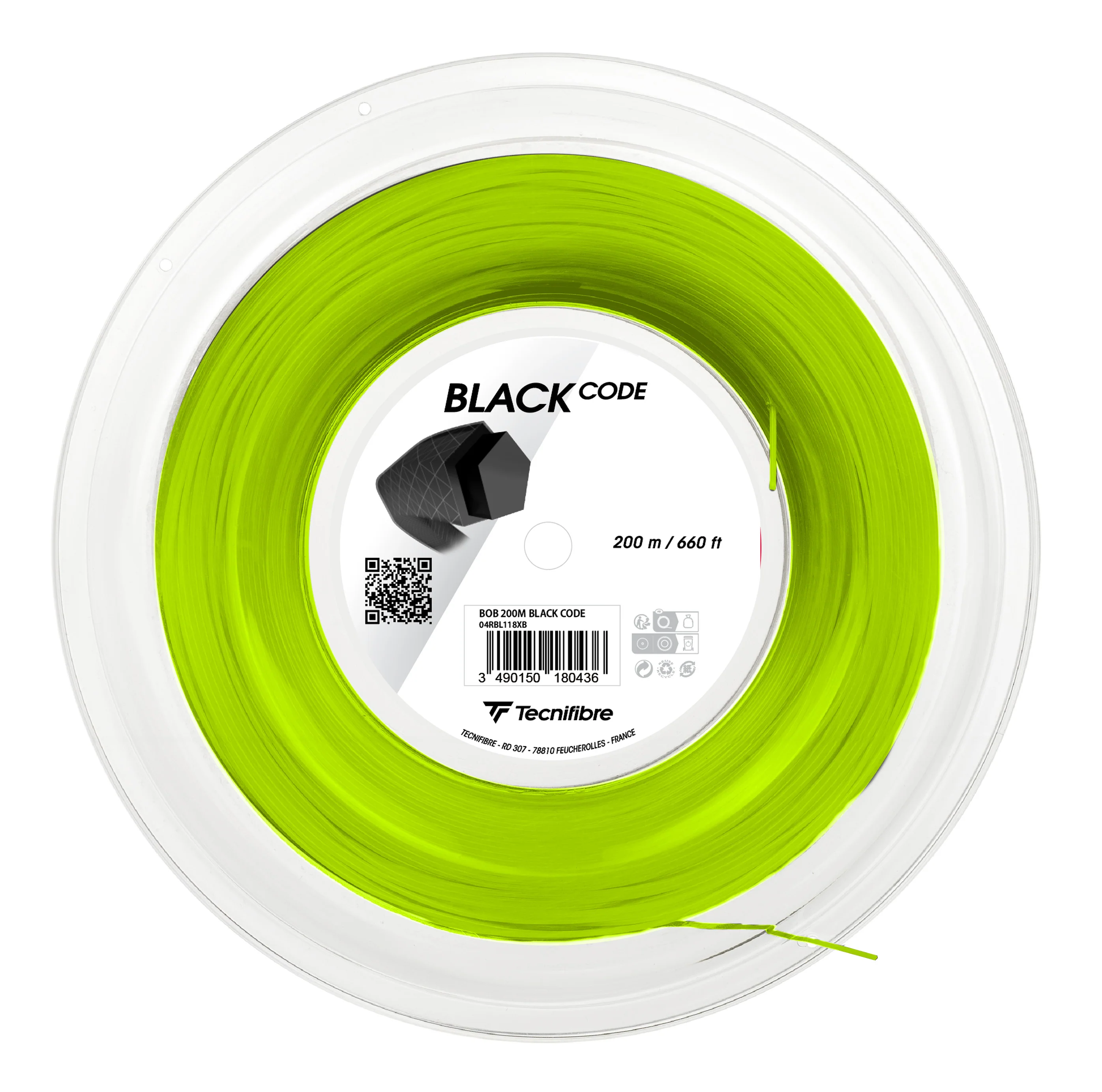 BOBINE 200M BLACK CODE LIME - Image 3