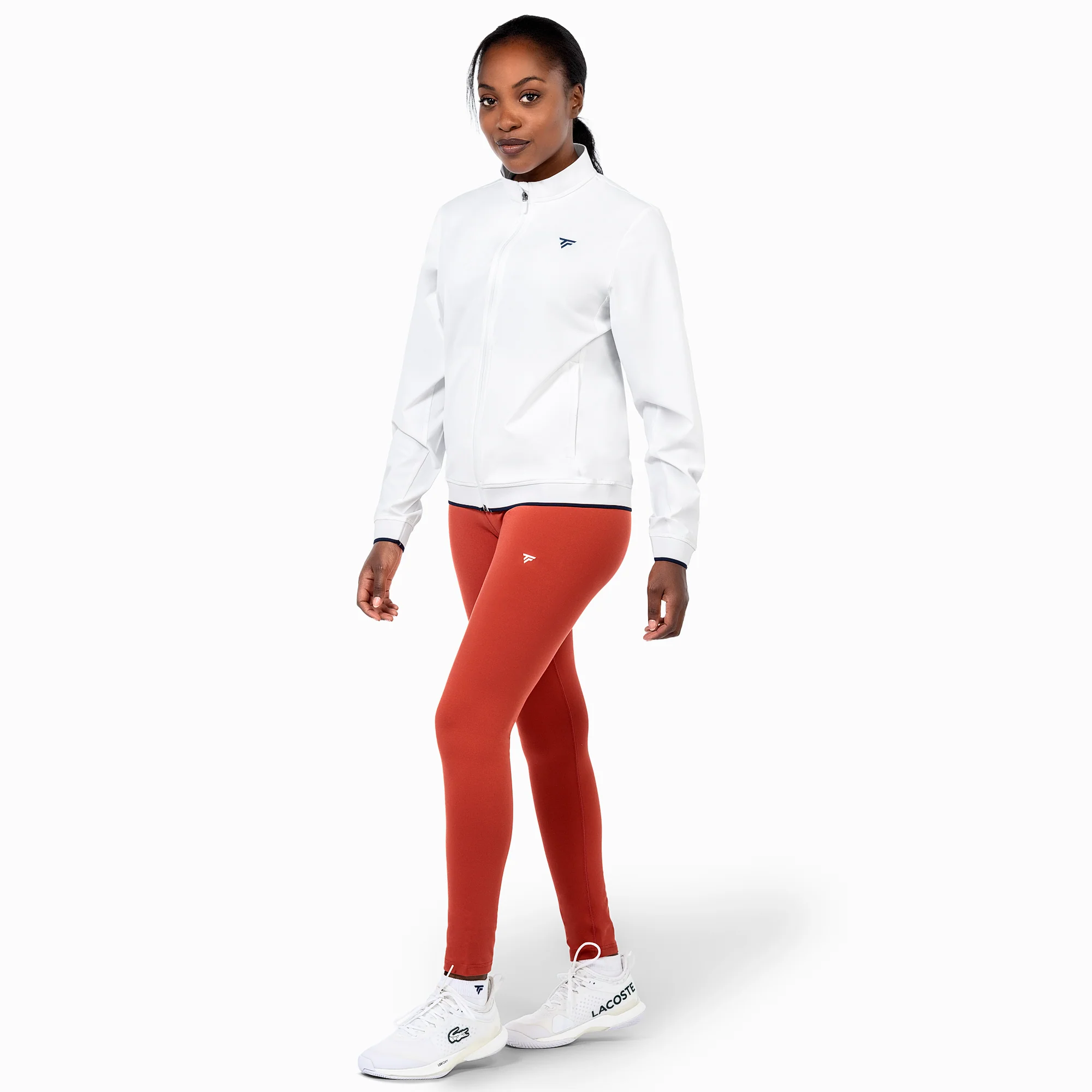 Pantalon TEAM TECH LEGGING Terracotta Femme