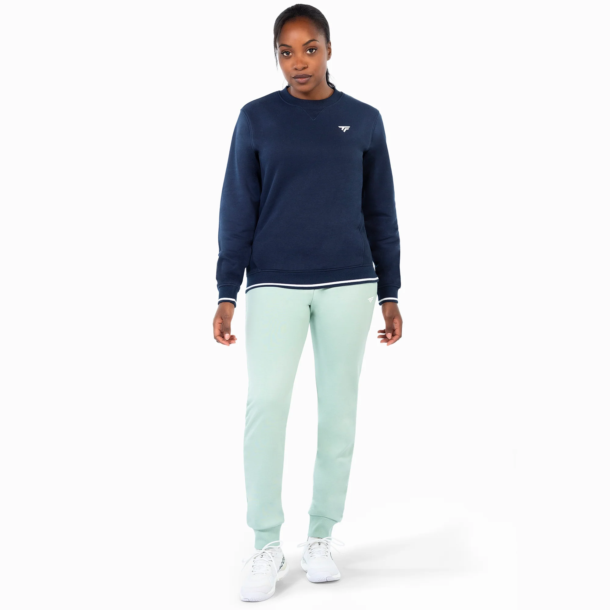 Pantalon TEAM TERRY PANTS Sage Femme