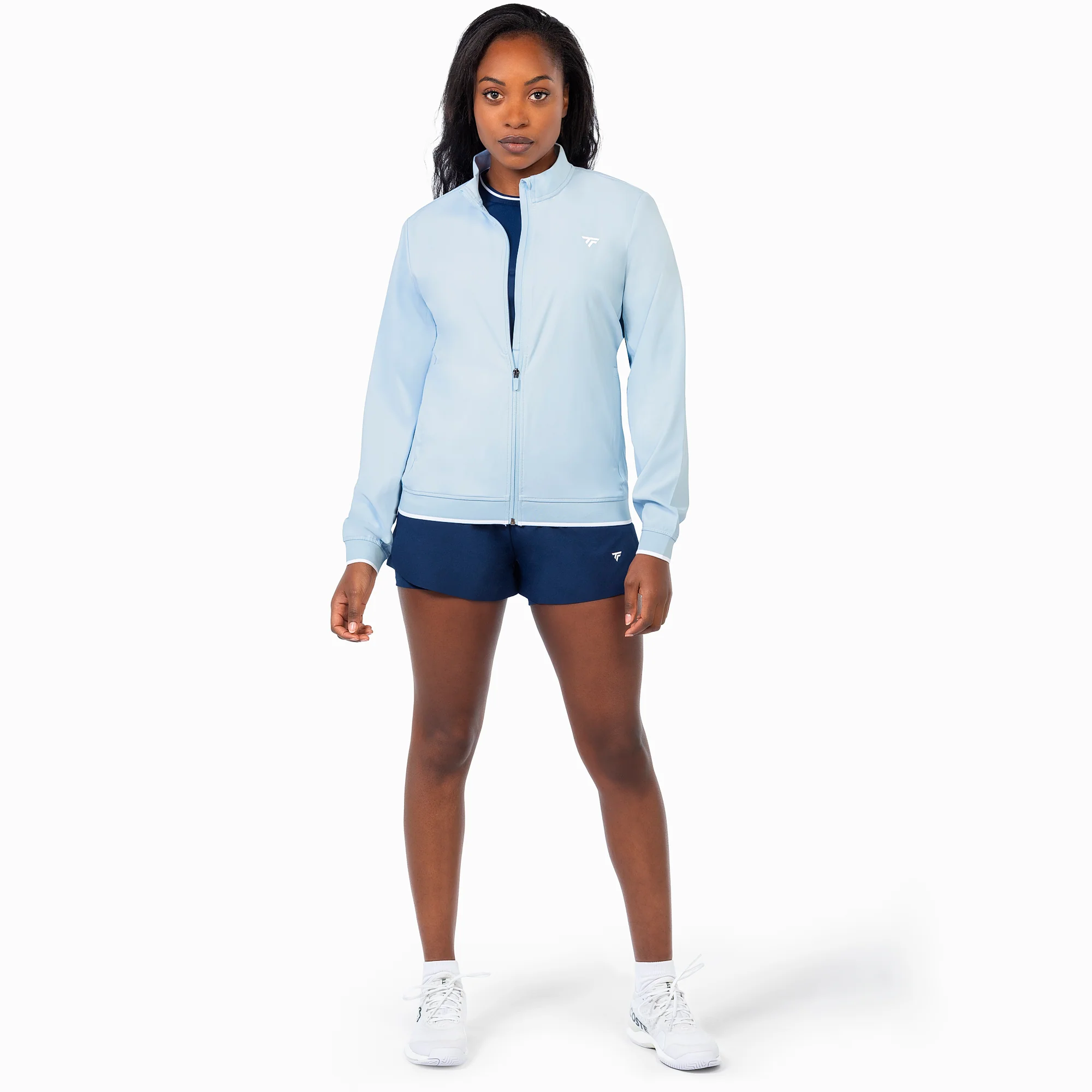 Short STRETCH SHORT Marine Femme