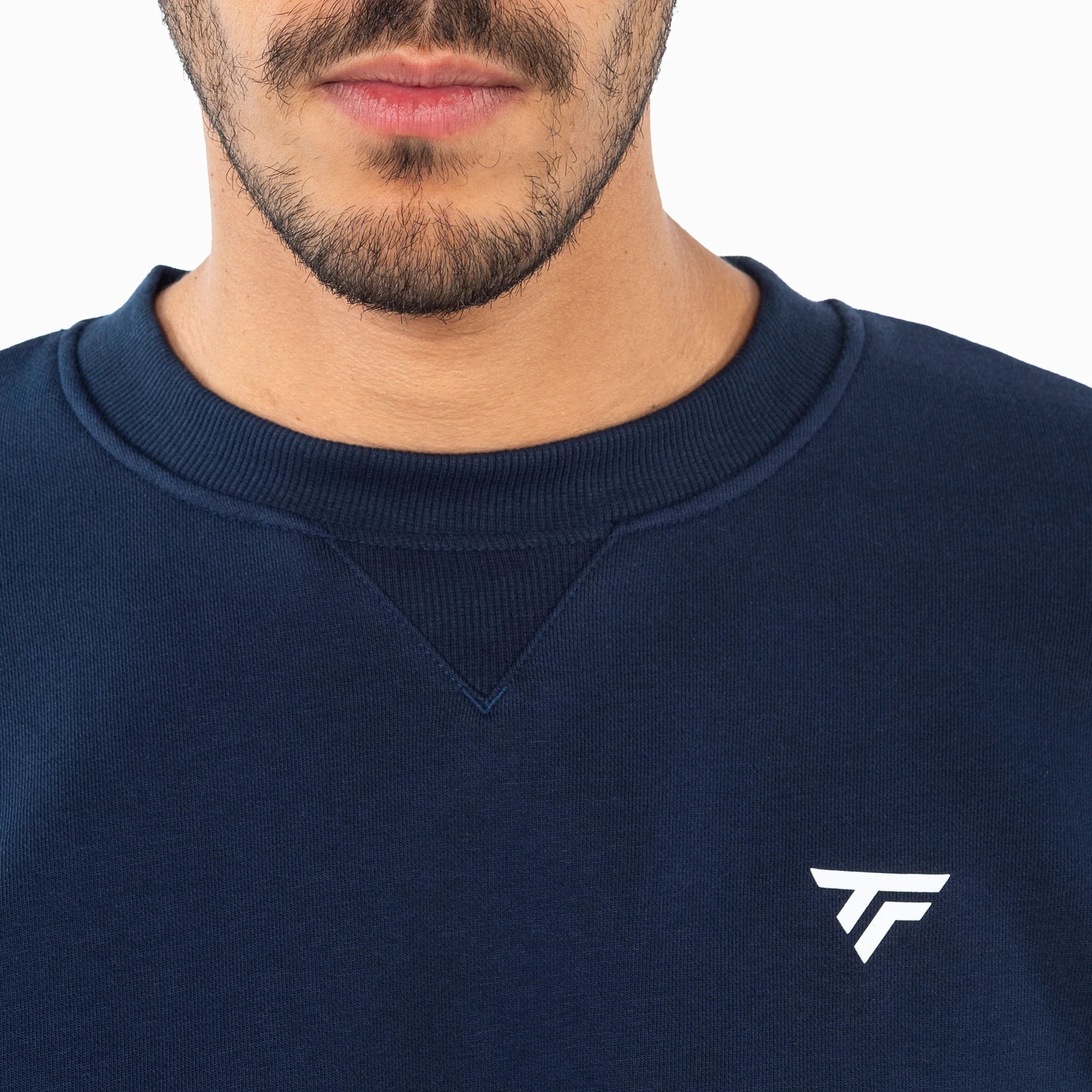 Sweat TERRY SWEATER Marine Homme - Image 3