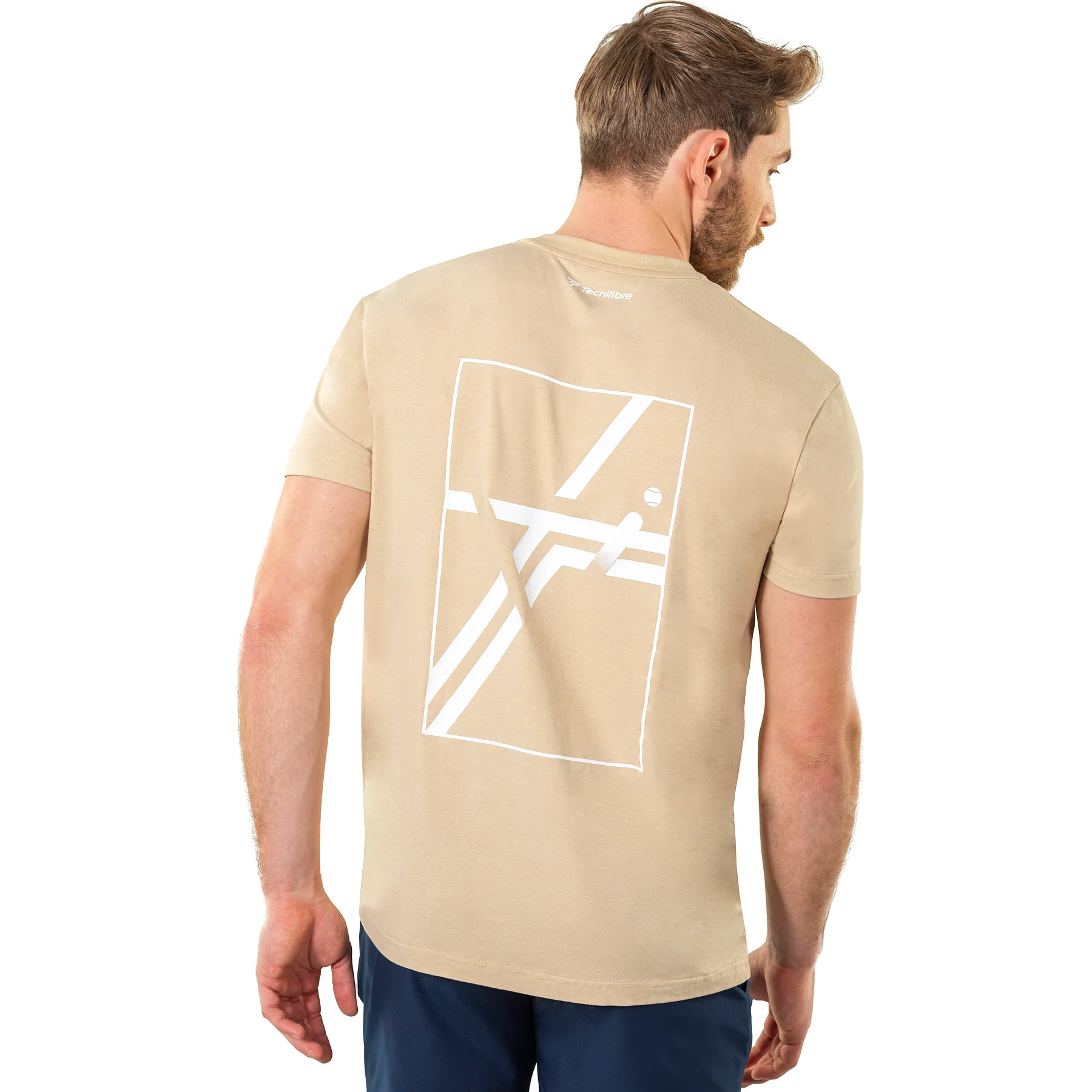 T-shirt Graphic Tee Homme Sand - Image 5