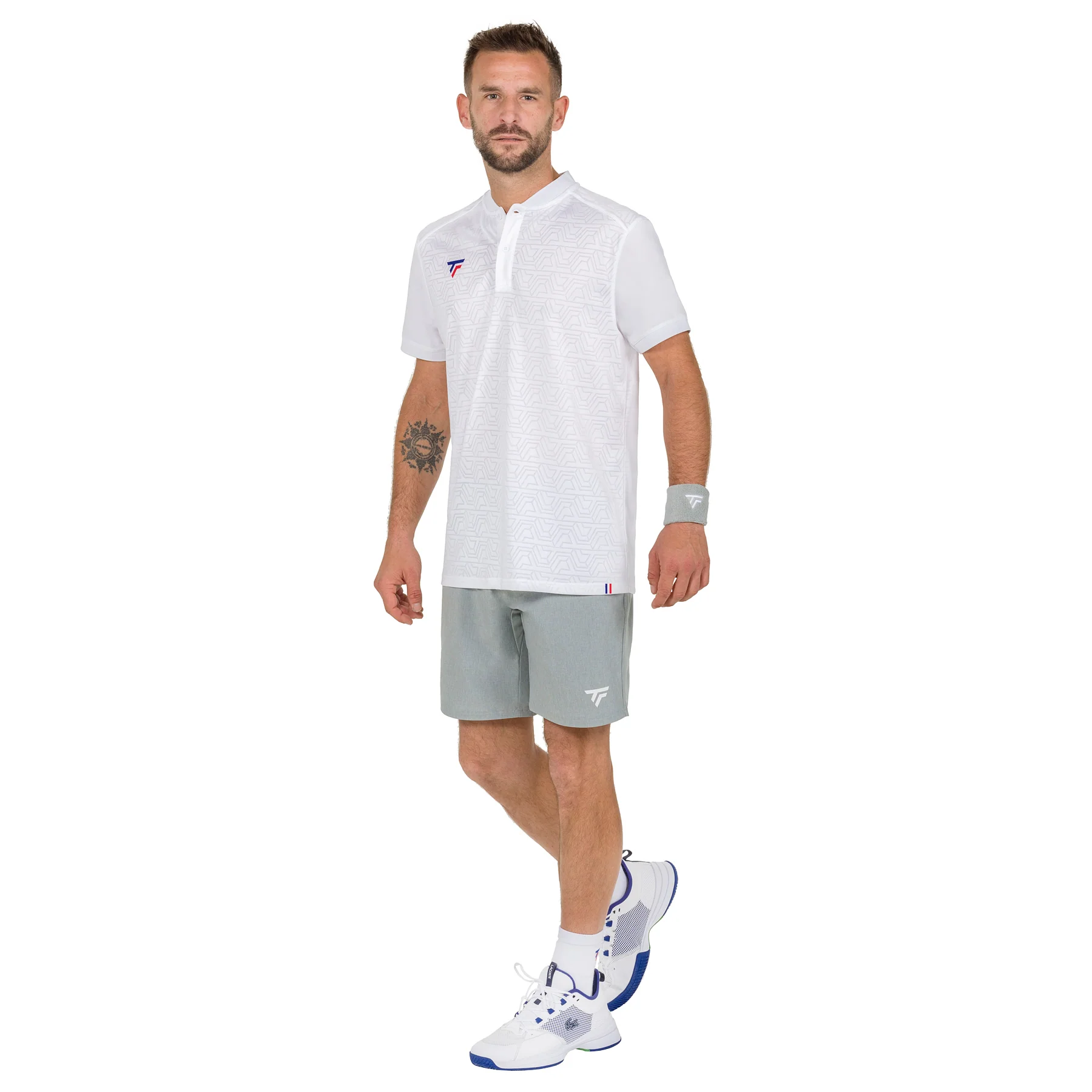 SHORT TEAM SILVER HOMME