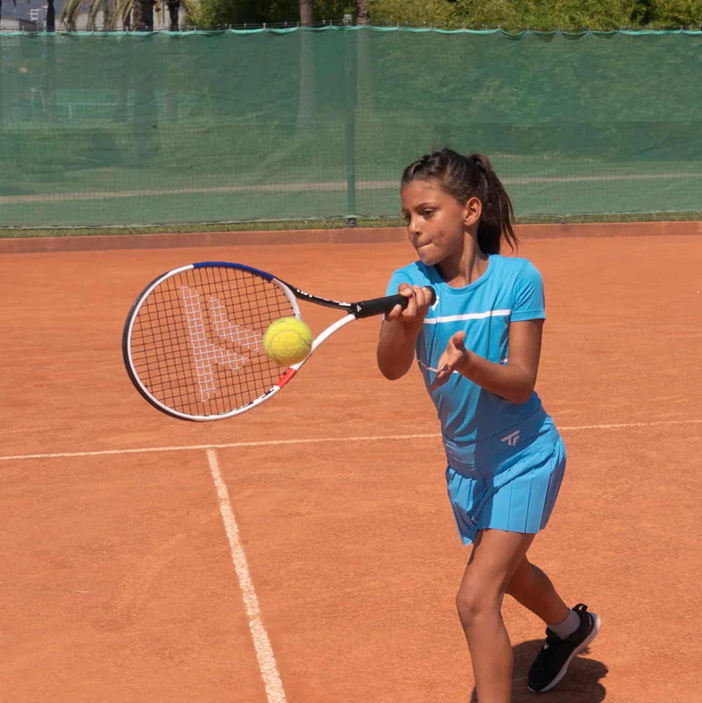 TEAM TECH TEE AZUR FILLE - Image 3
